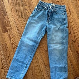 Madewell High Rise Straight Jeans